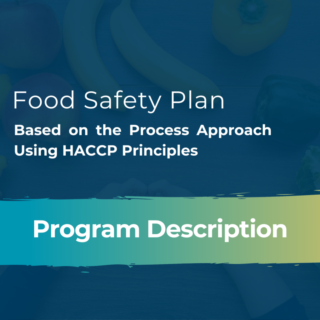 HACCP Guide School Food Handler